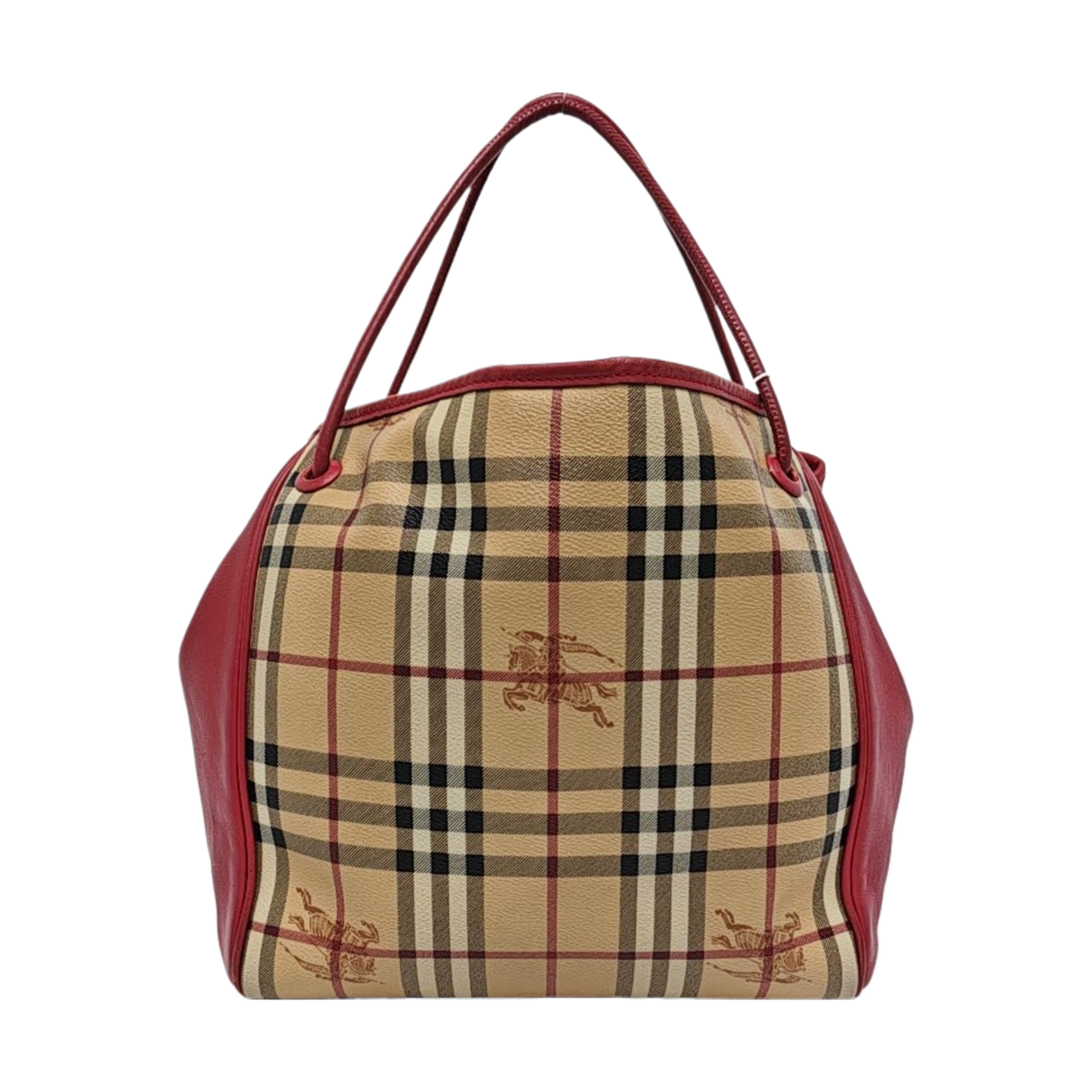 Coated Canvas Tote Bag Beige