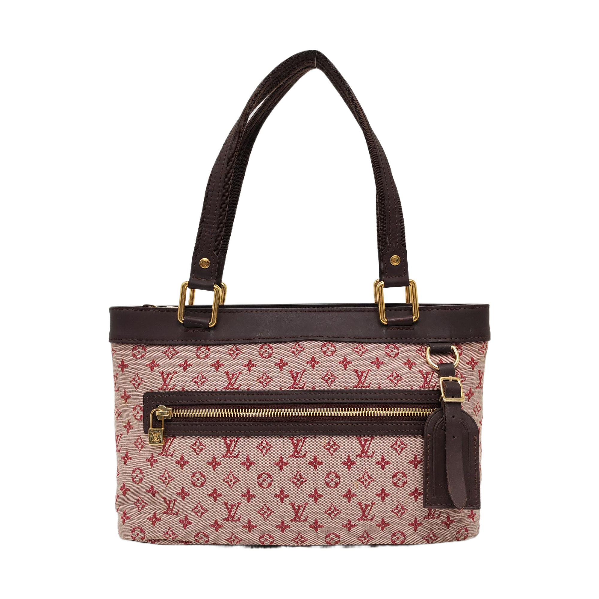 LUCILLE PM Monogram Canvas Pink