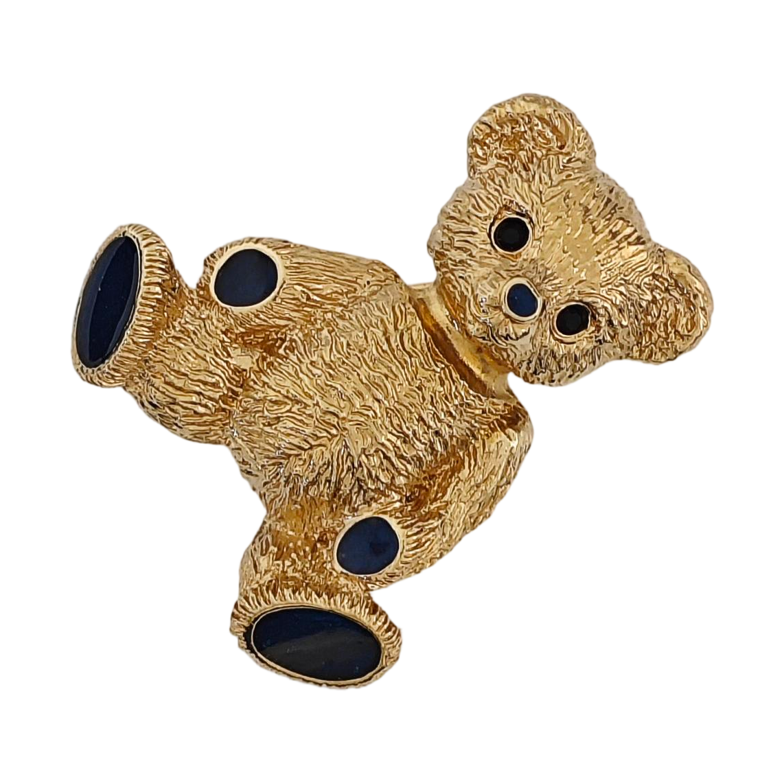 Metal Gold Brooch