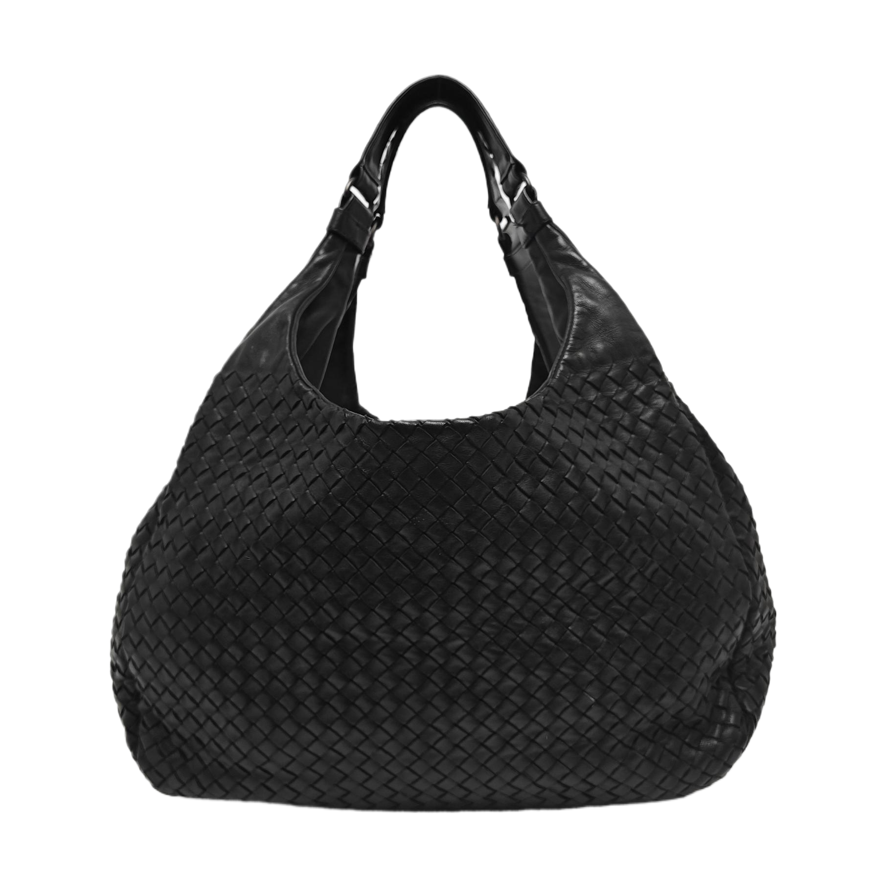 Calfskin Shoulder Bag Black