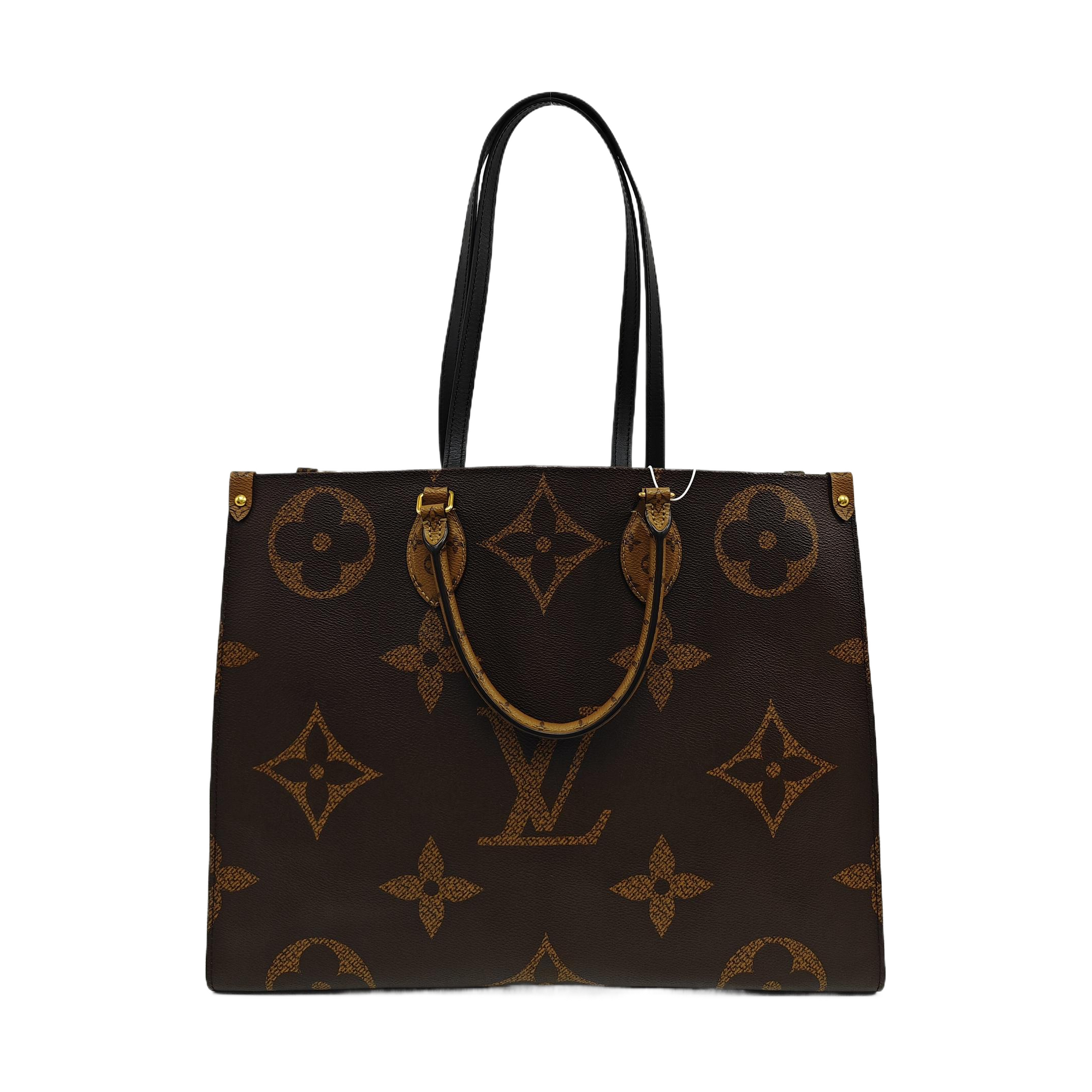 ONTHEGO GM Monogram Coated Canvas Brown