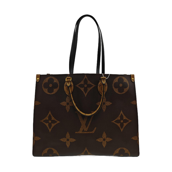 ONTHEGO GM Monogram Coated Canvas Brown