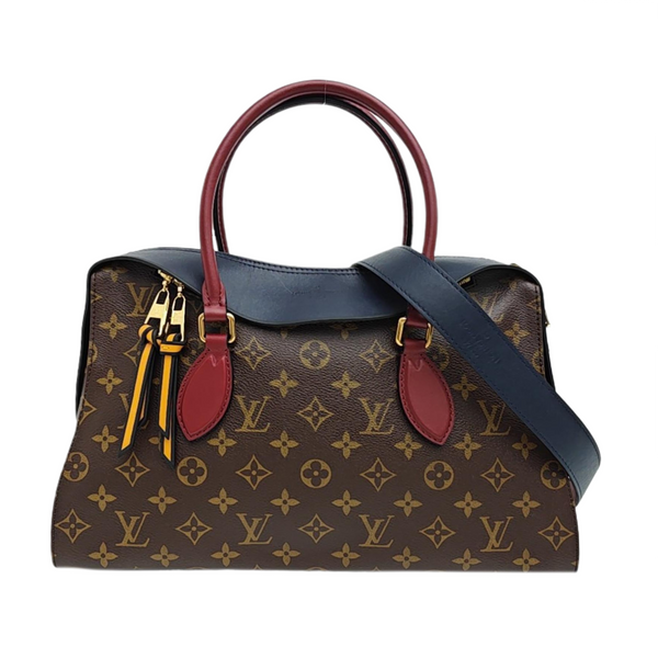 TUILERIES Monogram Coated Canvas Brown