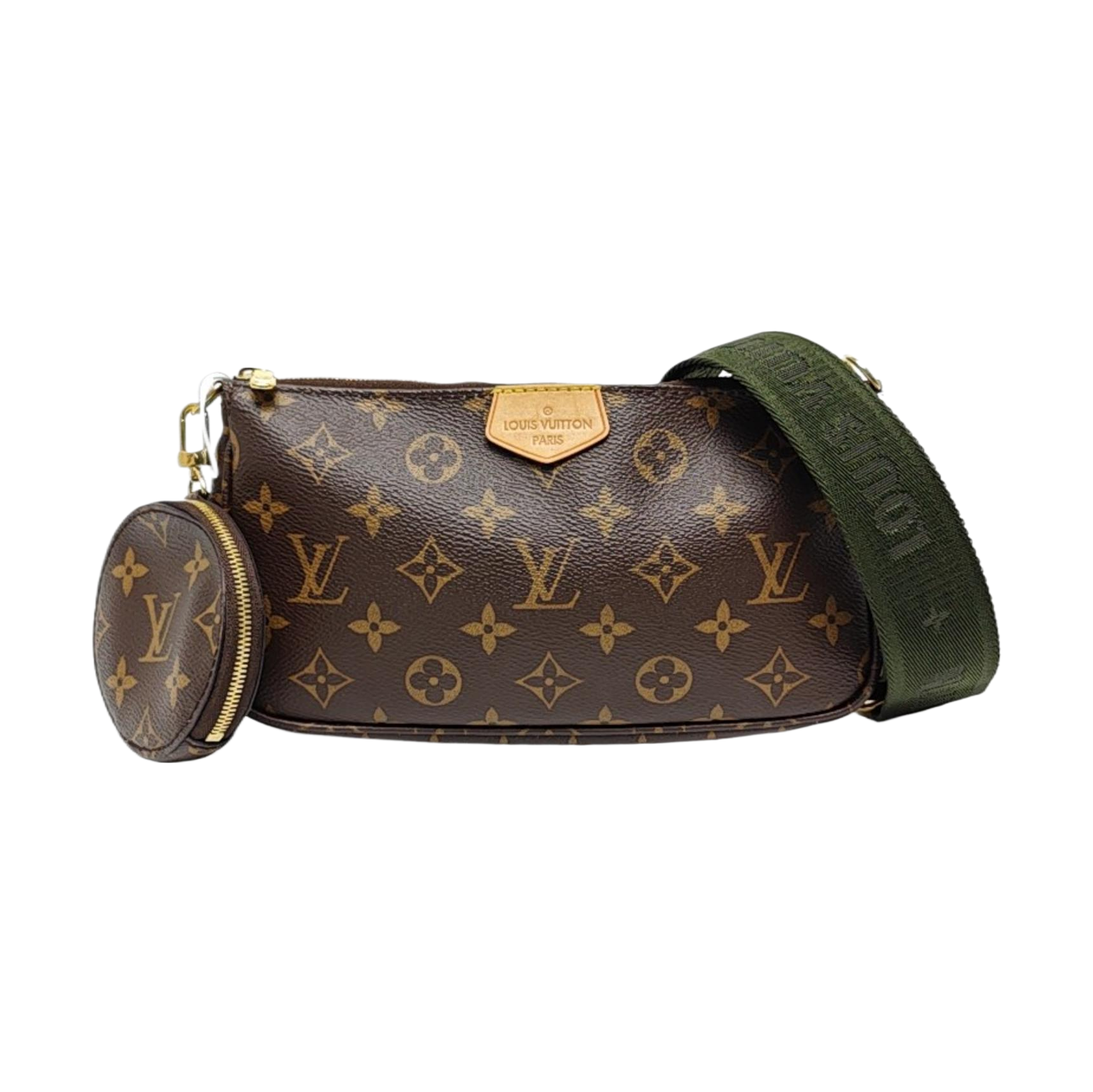 MULTI Monogram Coated Canvas Brown