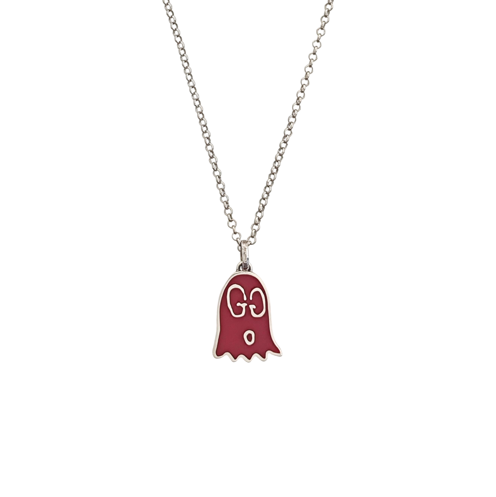 Ghost 925 Sterling Silver Necklace