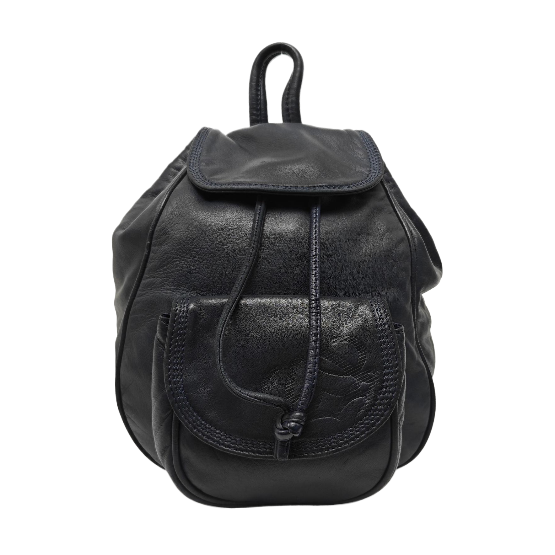Lambskin Backpack Blue