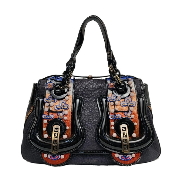 B Bag Calfskin Blue