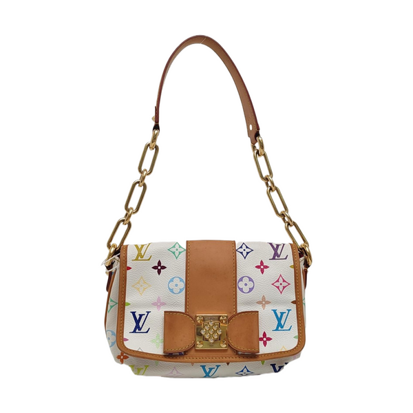 LV × TM ANNIE Monogram Coated Canvas White