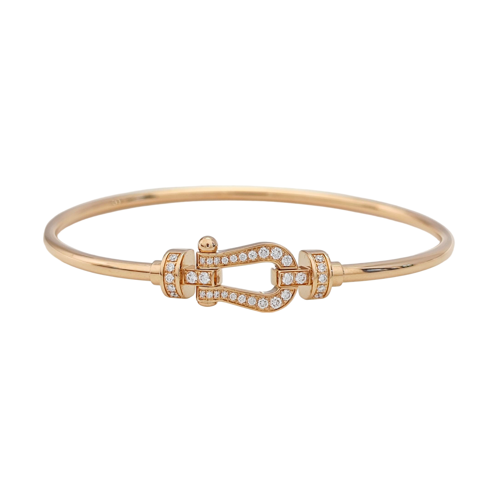 Force 10 18k Rose Gold Bangle