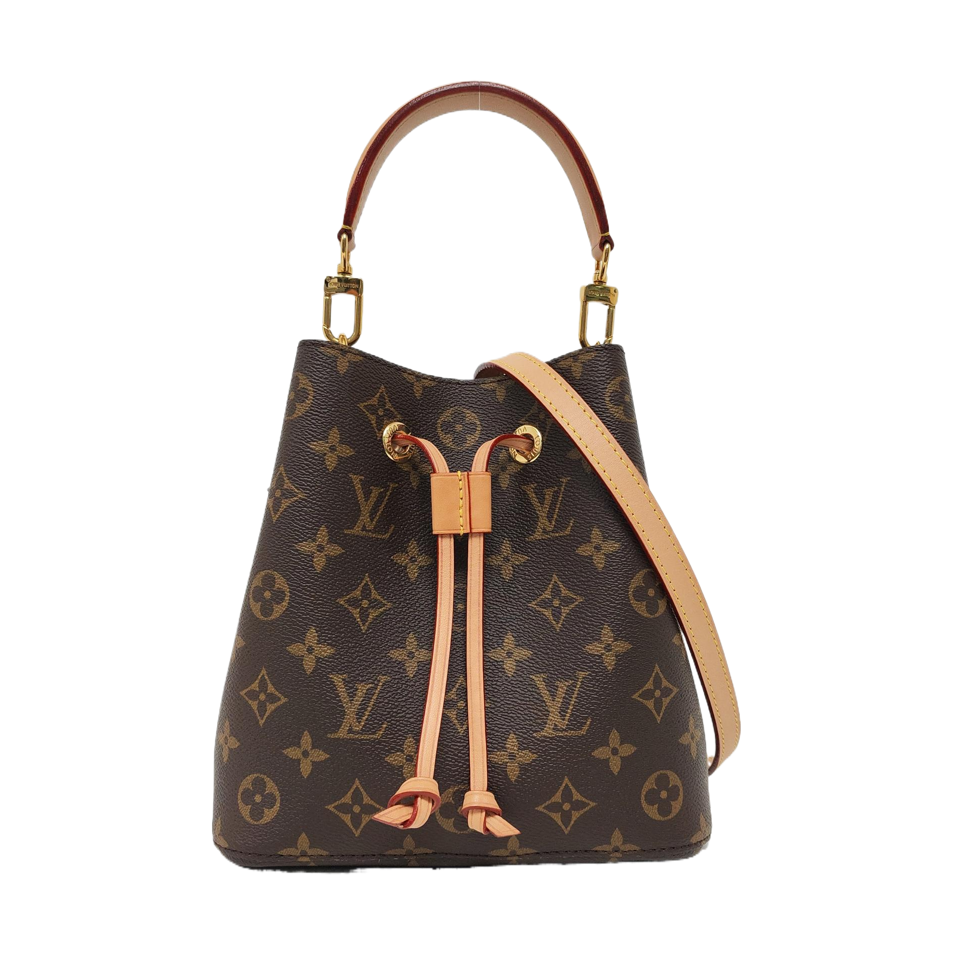NÉONOÉ BB Monogram Coated Canvas Brown