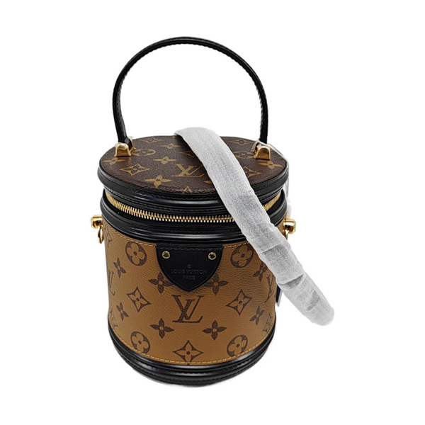 CANNES PM Monogram Coated Canvas Brown