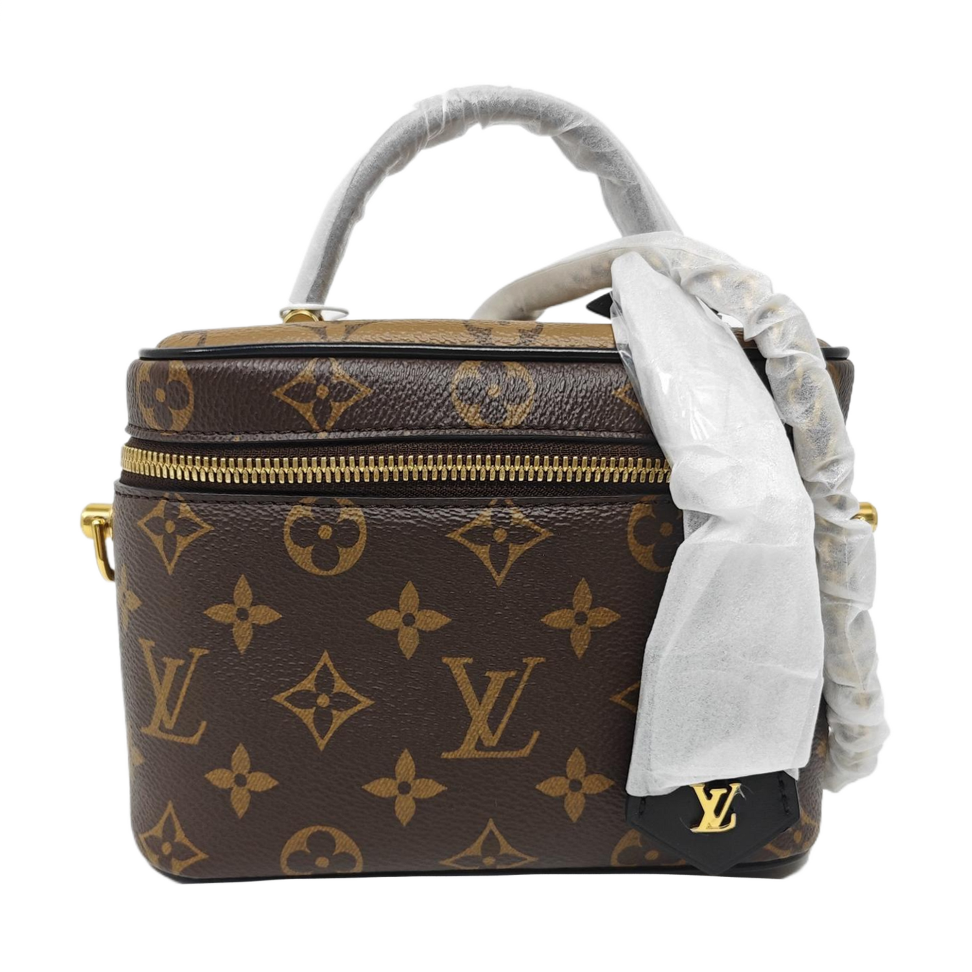 VANITY PM Monogram Coated Canvas Brown
