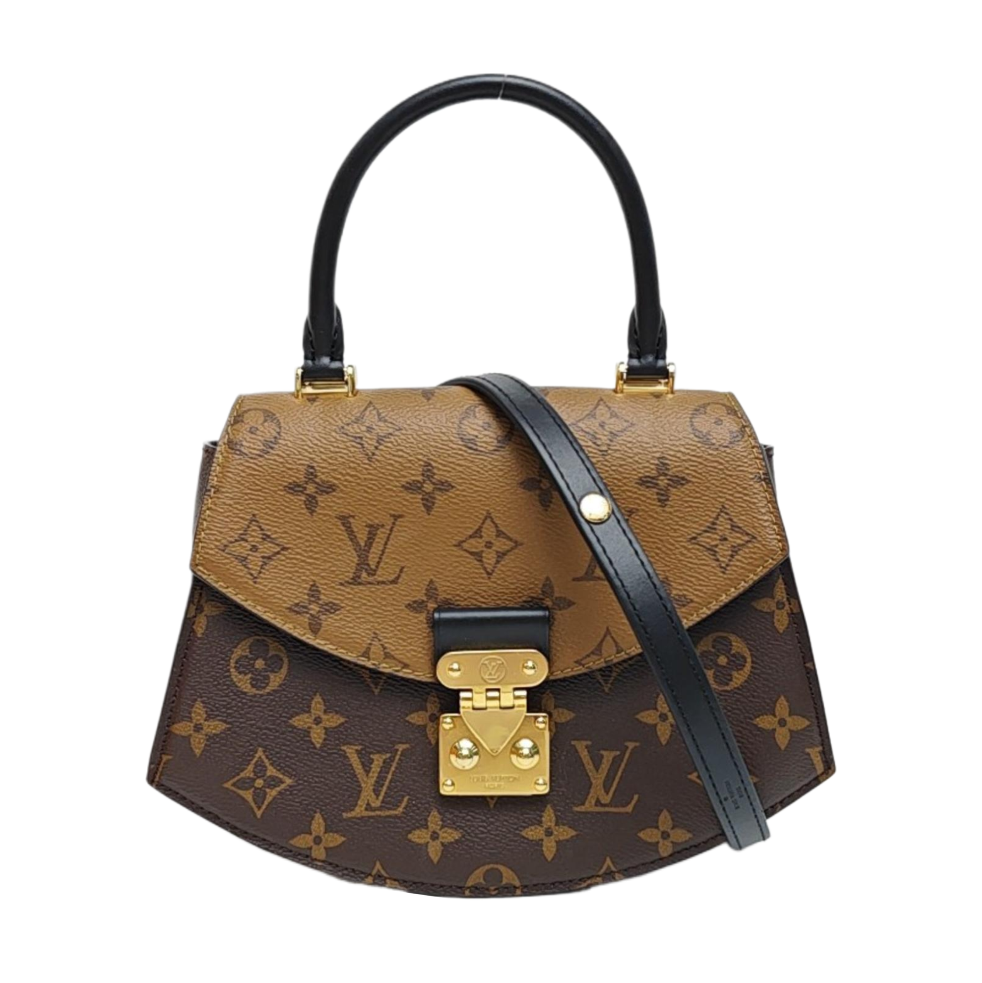 EDEN Monogram Coated Canvas Brown