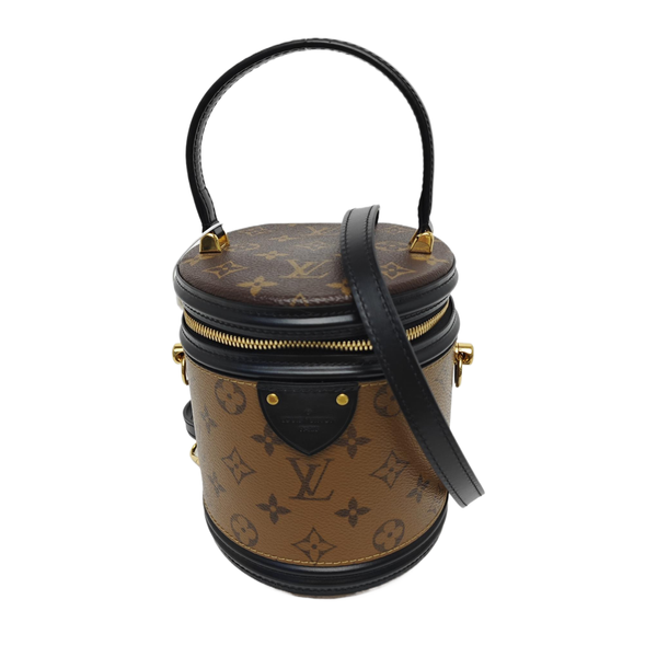 CANNES PM Monogram Coated Canvas Brown