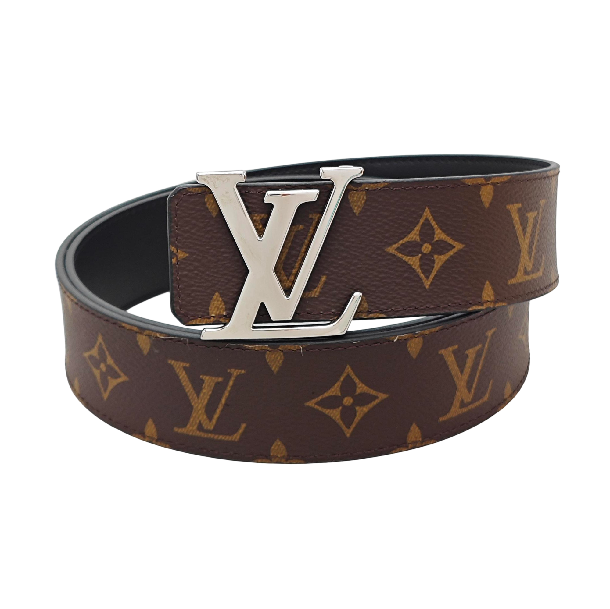 Coated Canvas Belt Brown