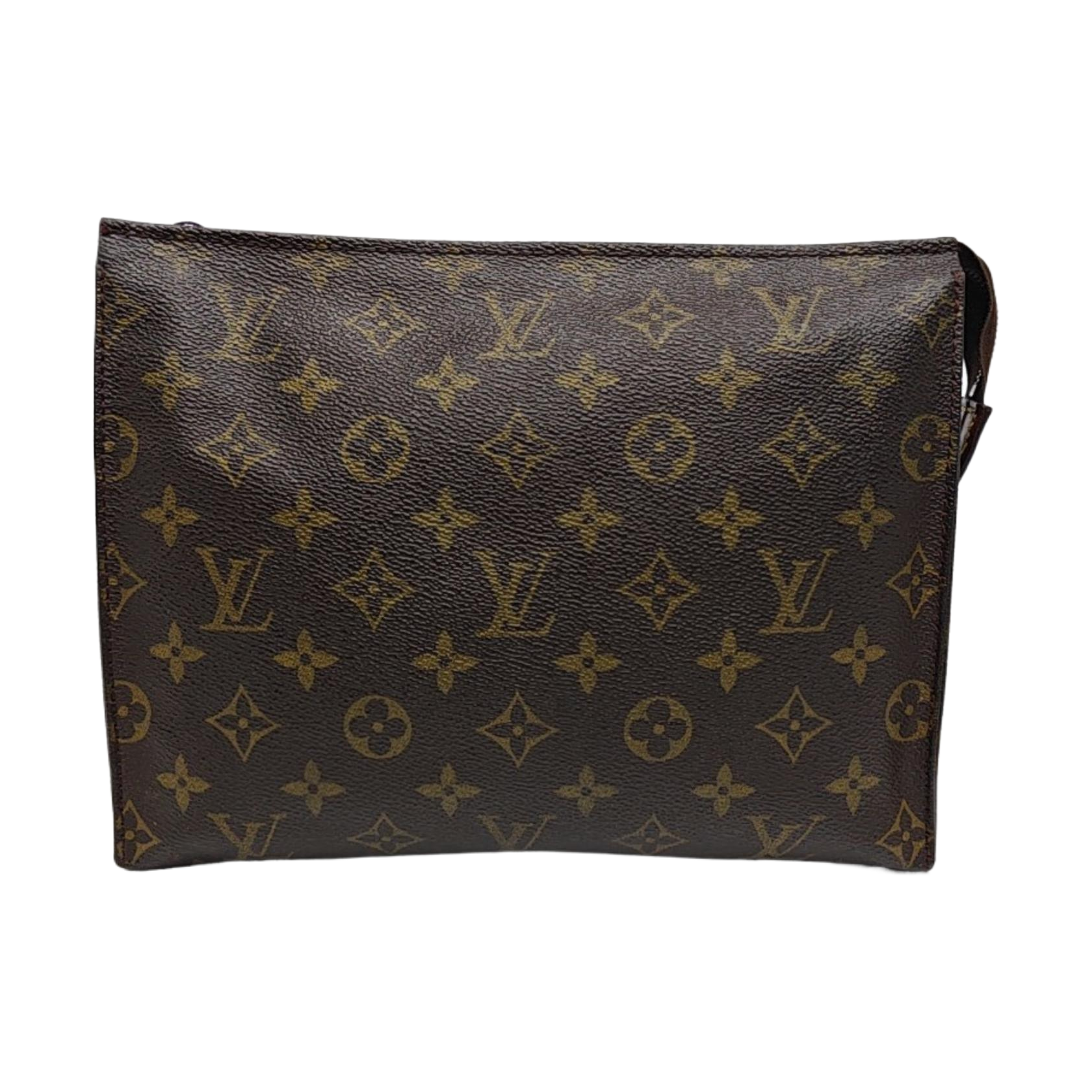TOILET POCKET 26 Monogram Coated Canvas Brown