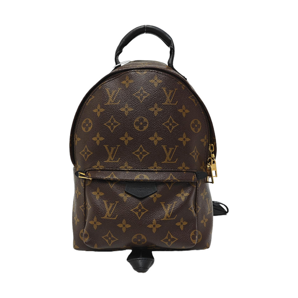 PALM SPRINGS PM Monogram Coated Canvas Brown