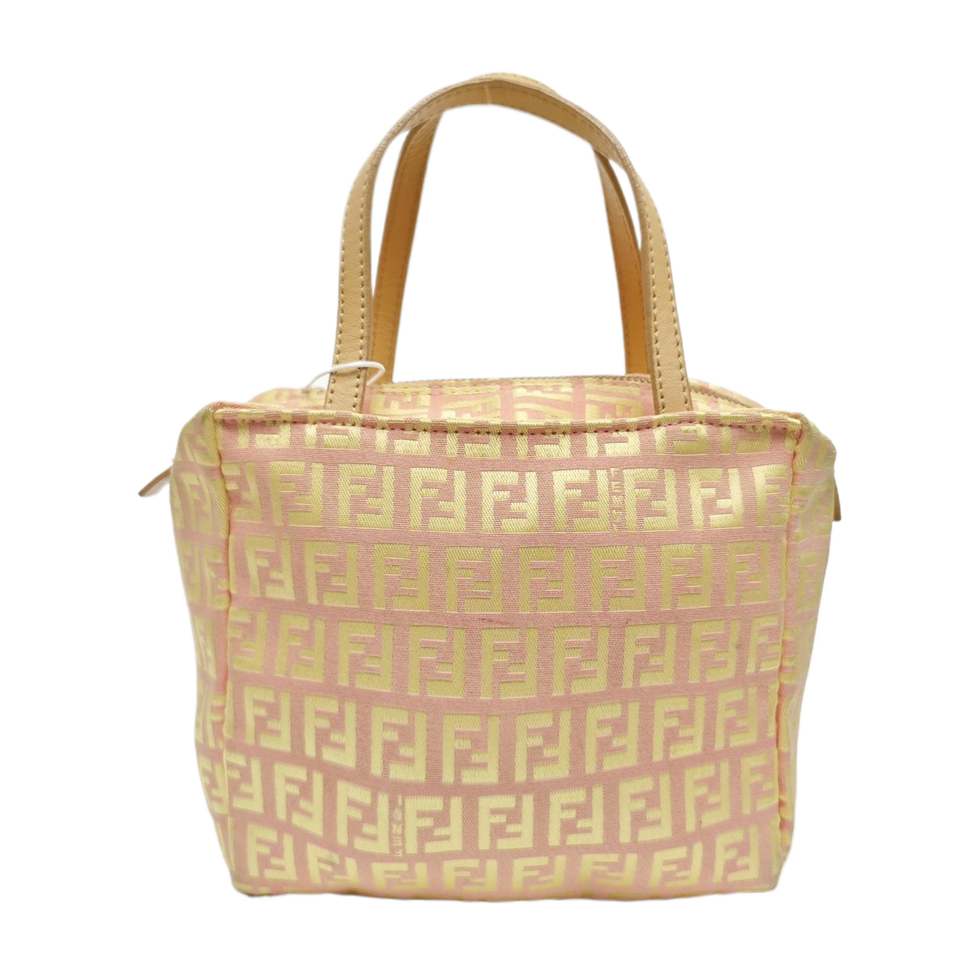 Canvas Top Handle Bag Red
