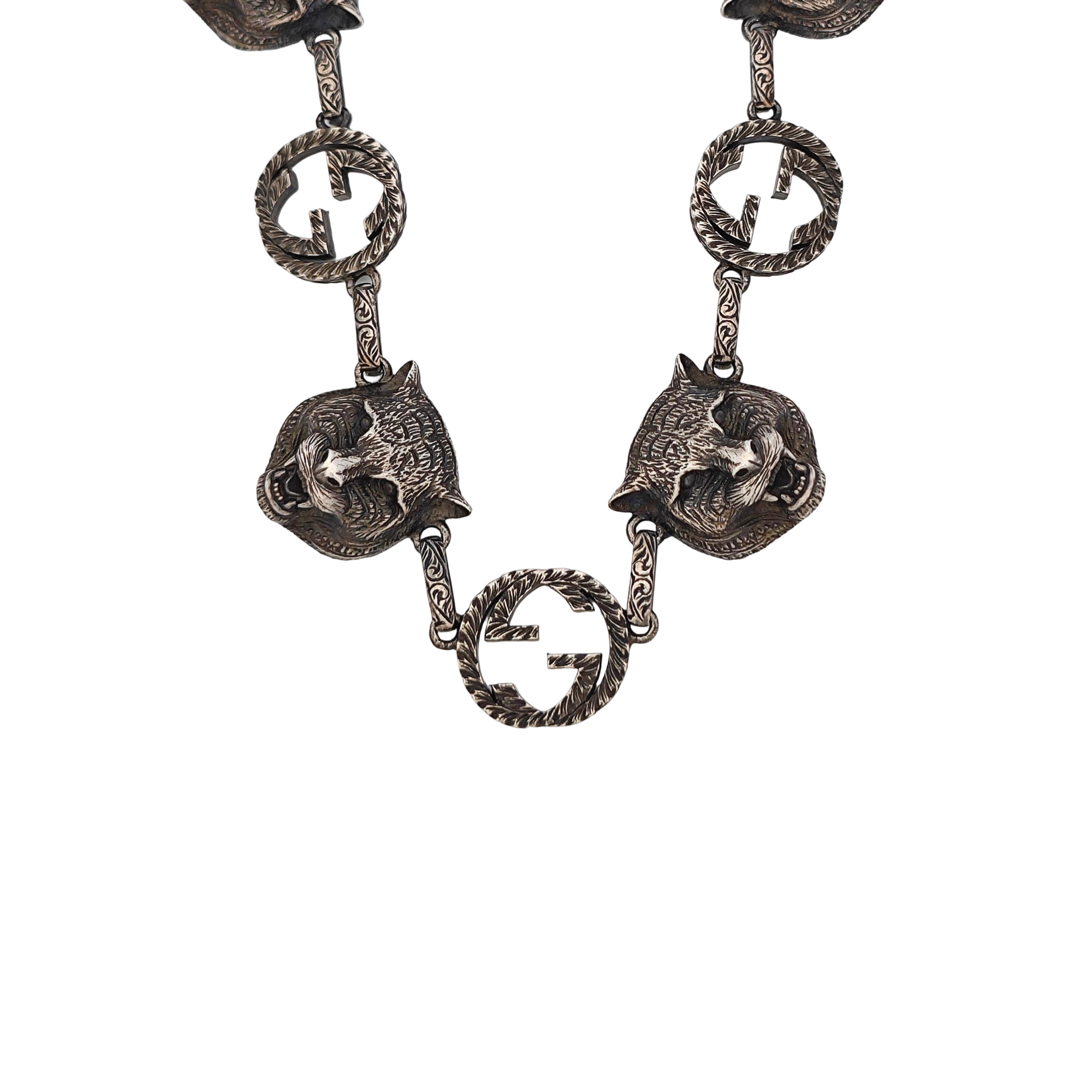 925 Sterling Silver Gray Necklace