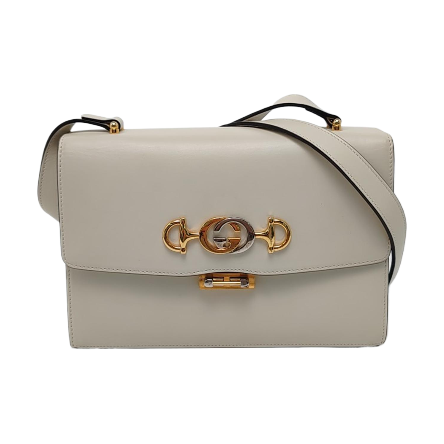 Zumi Small Calfskin White
