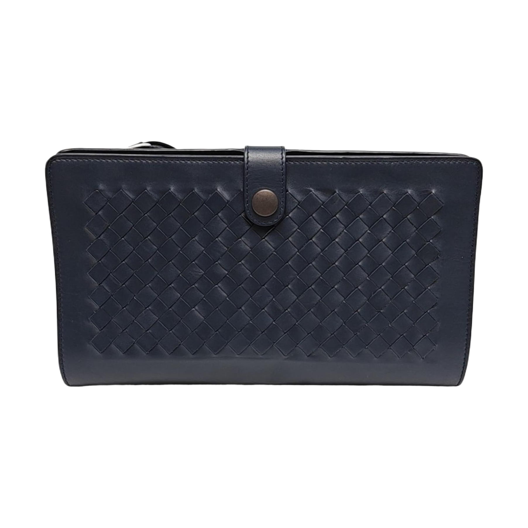 Calfskin Clutch Blue