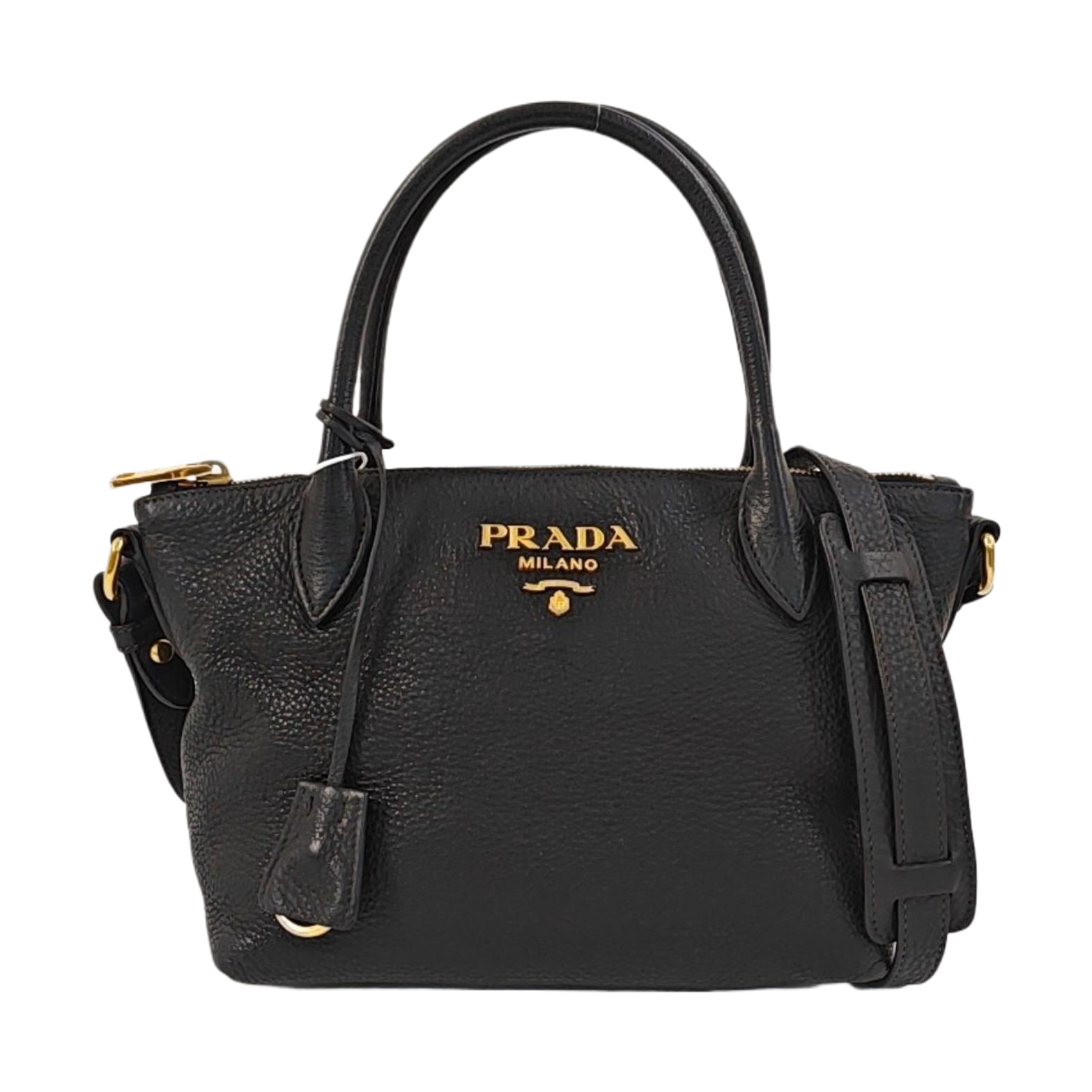 Calfskin Tote Bag Large Black