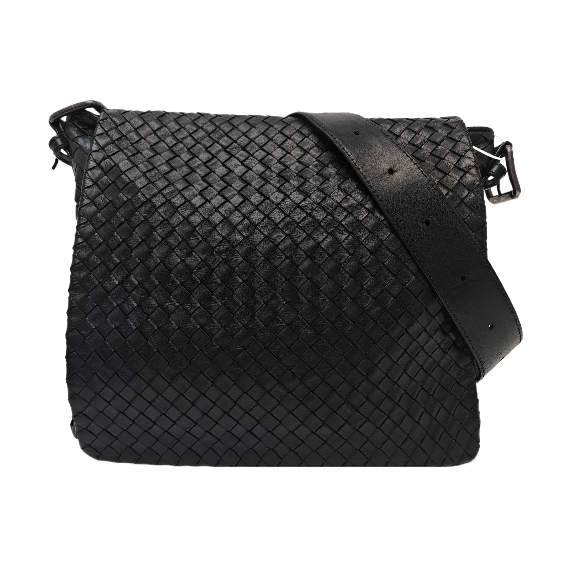 Calfskin Shoulder Bag Black