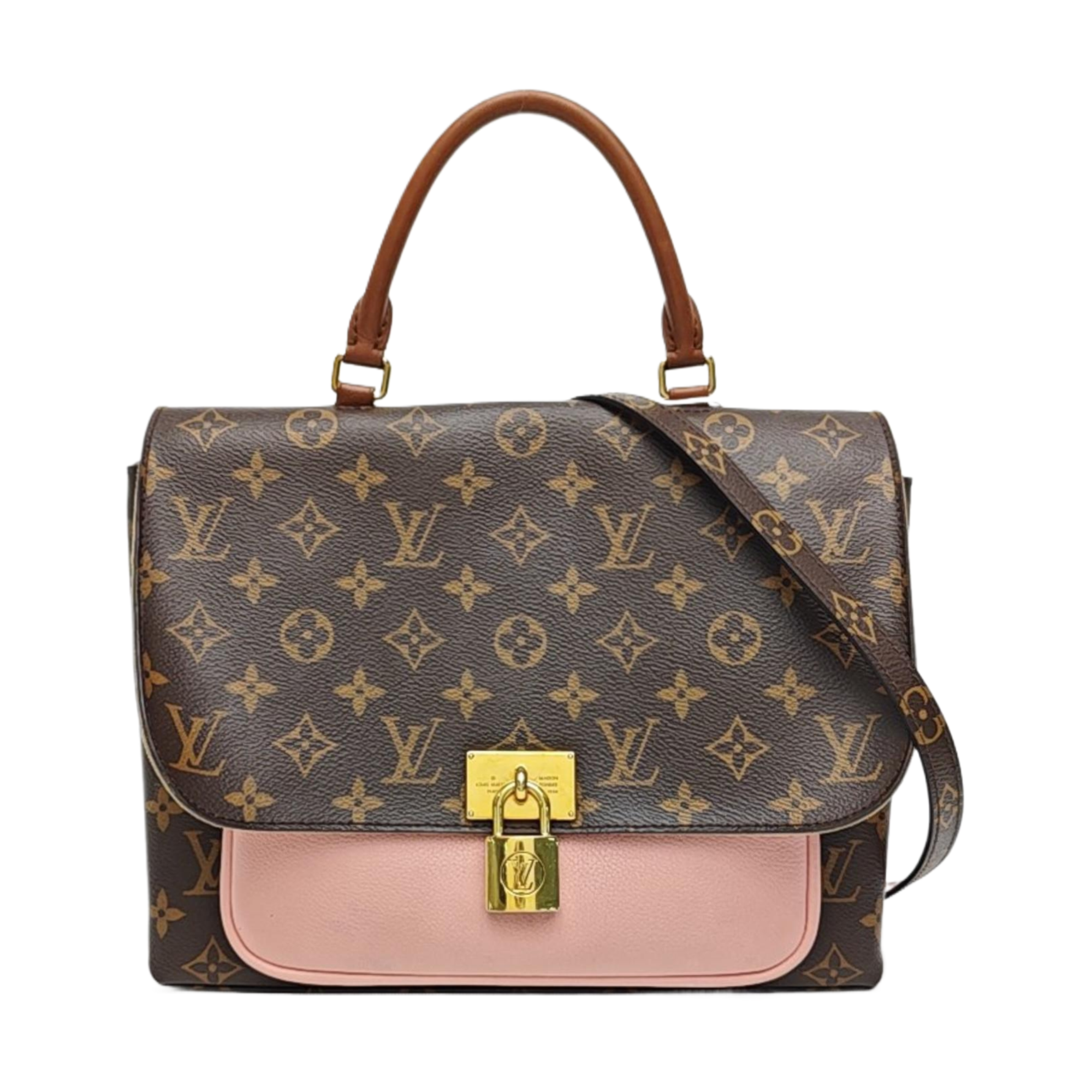 MARIGNAN Monogram Coated Canvas Brown