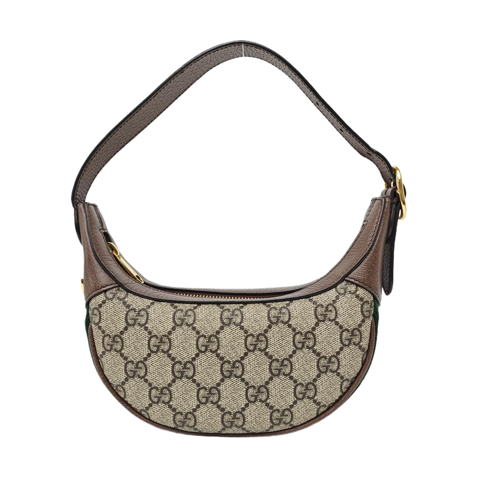 Ophidia Mini Monogram Coated Canvas Beige