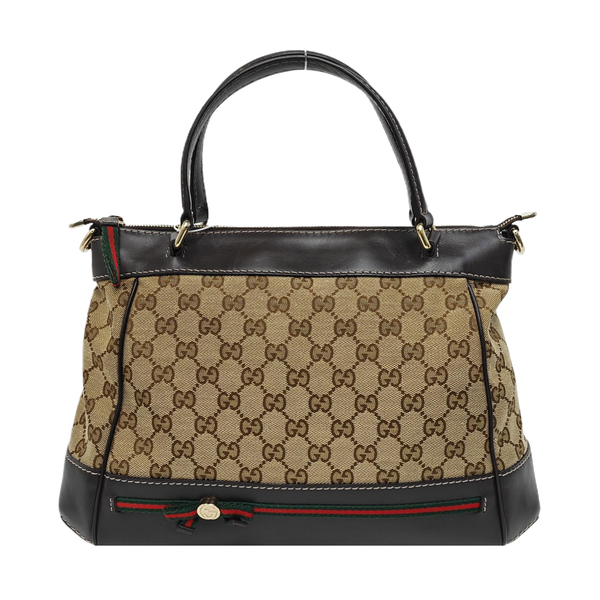 Mayfair Monogram Canvas Brown