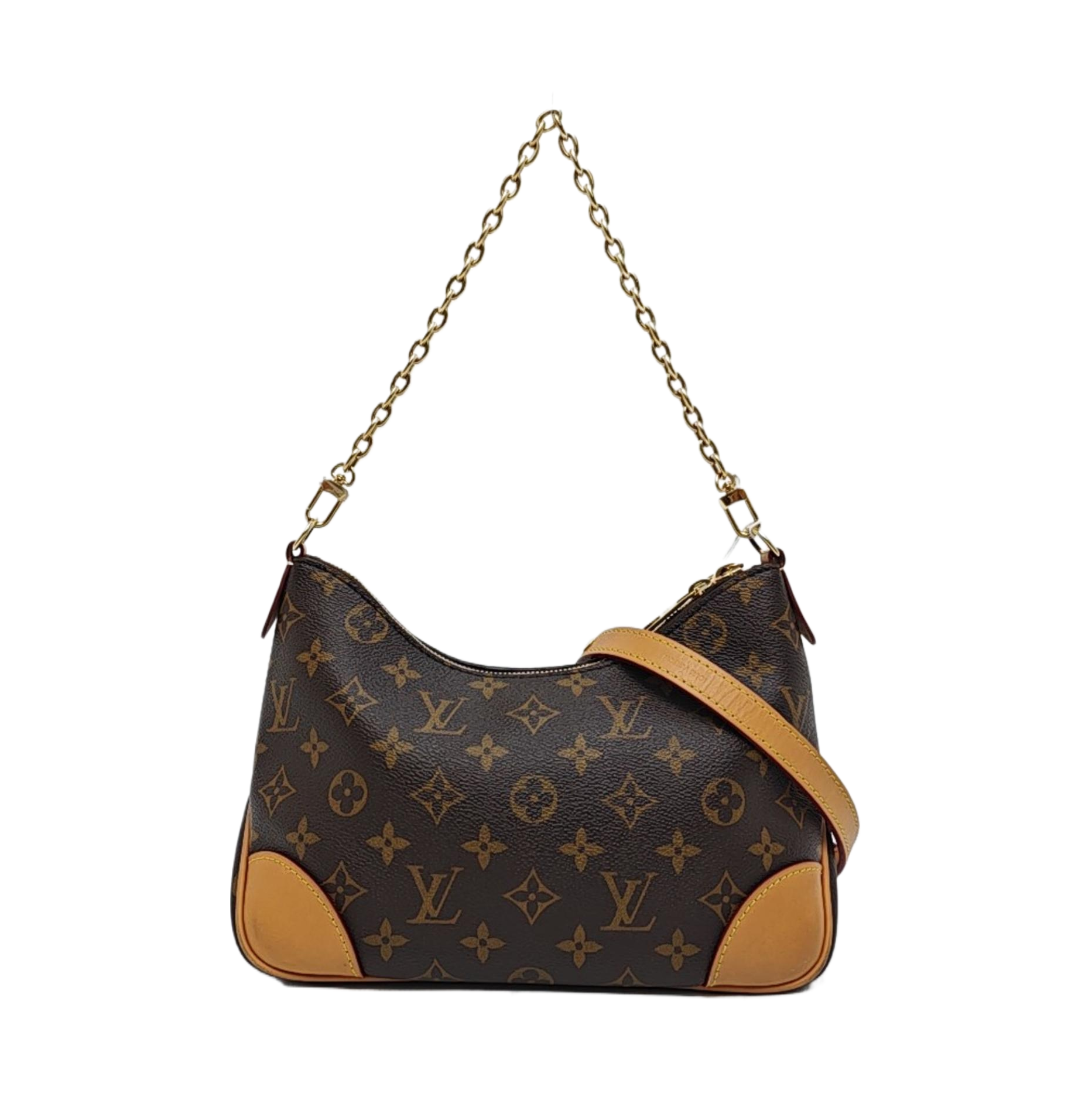 BOULOGNE Monogram Coated Canvas Brown