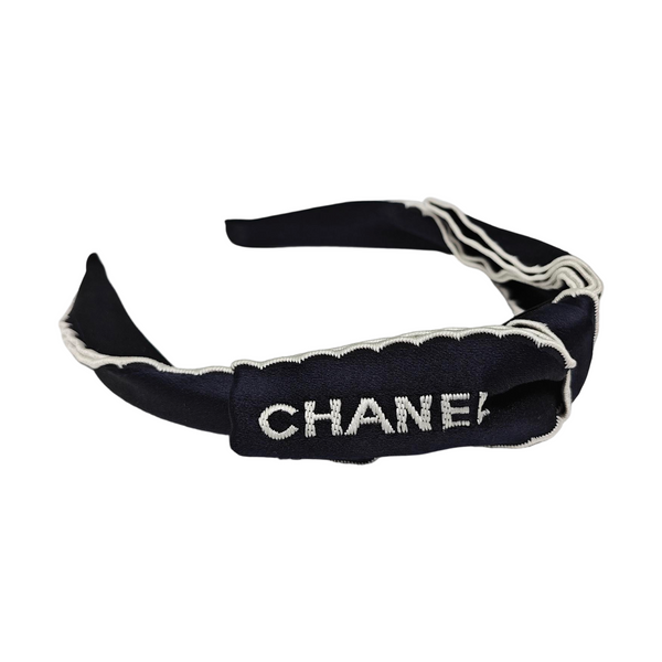 Fabric Hairband Black