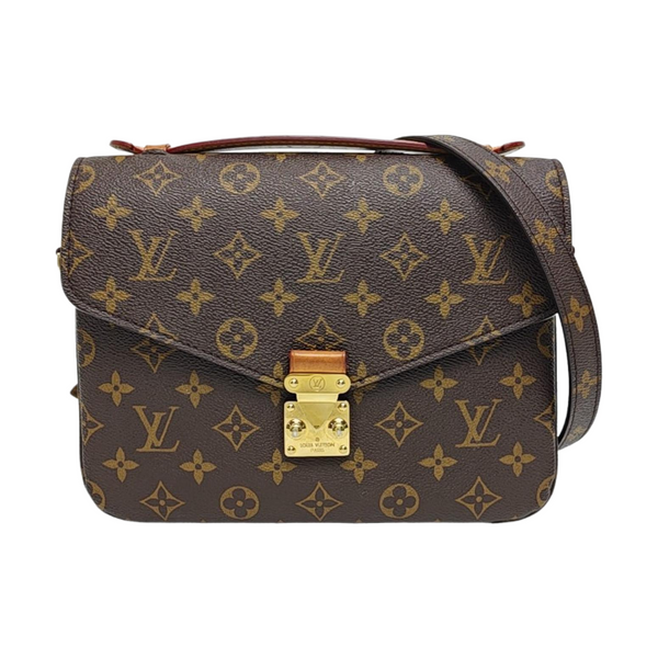 Authenticated pre-owned  MÉTIS MM Monogram Coated Canvas Brown - Shoulder Bag at Looply