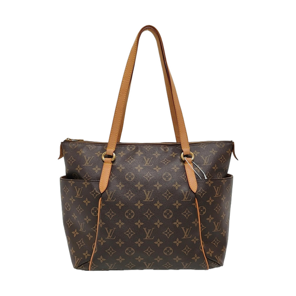 TOTALLY MM Monogram Coated Canvas Brown