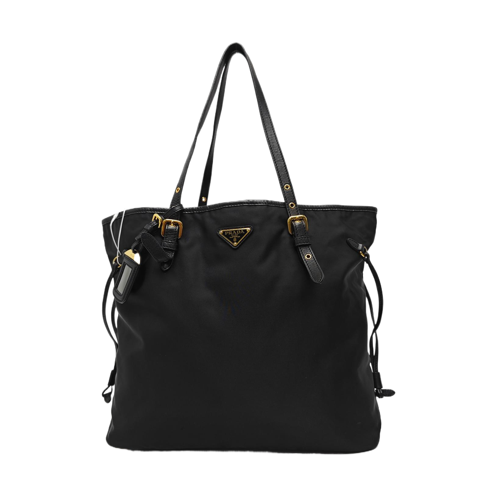 Nylon Tote Bag Black