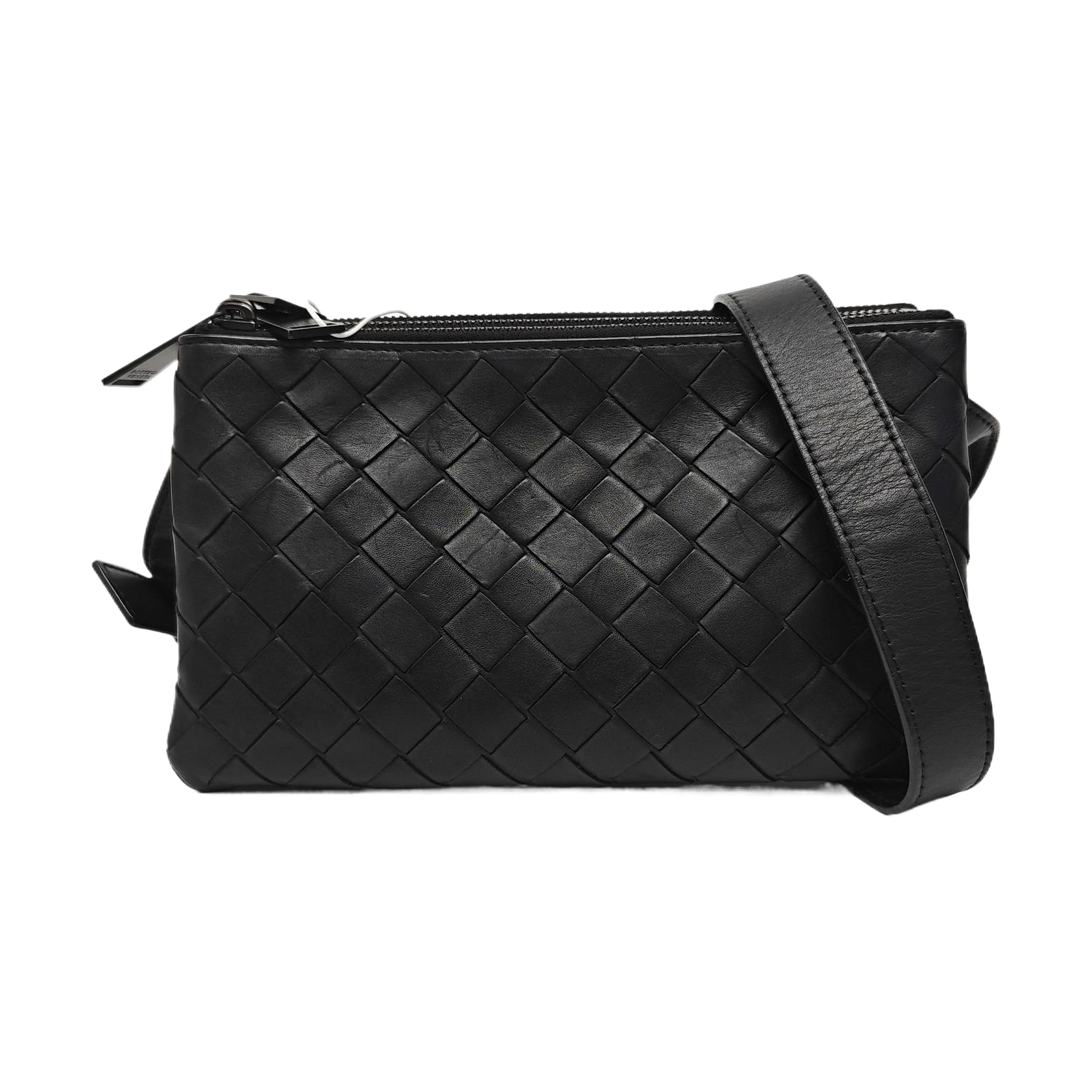 Calfskin Shoulder Bag Black
