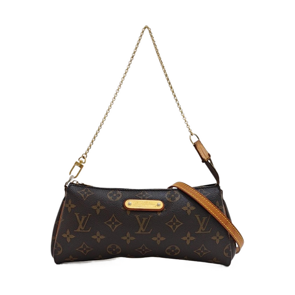 EVA Monogram Coated Canvas Brown
