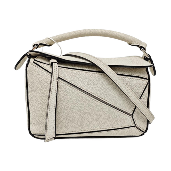 Puzzle Mini Calfskin Beige