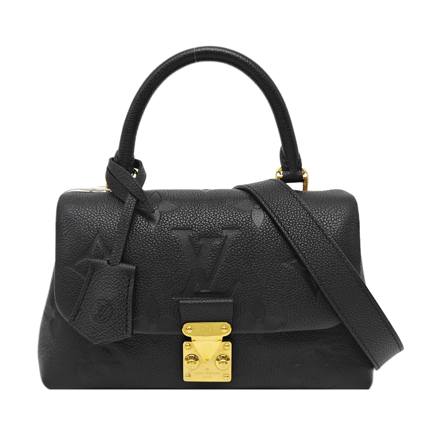 MADELEIN Monogram Calfskin Black