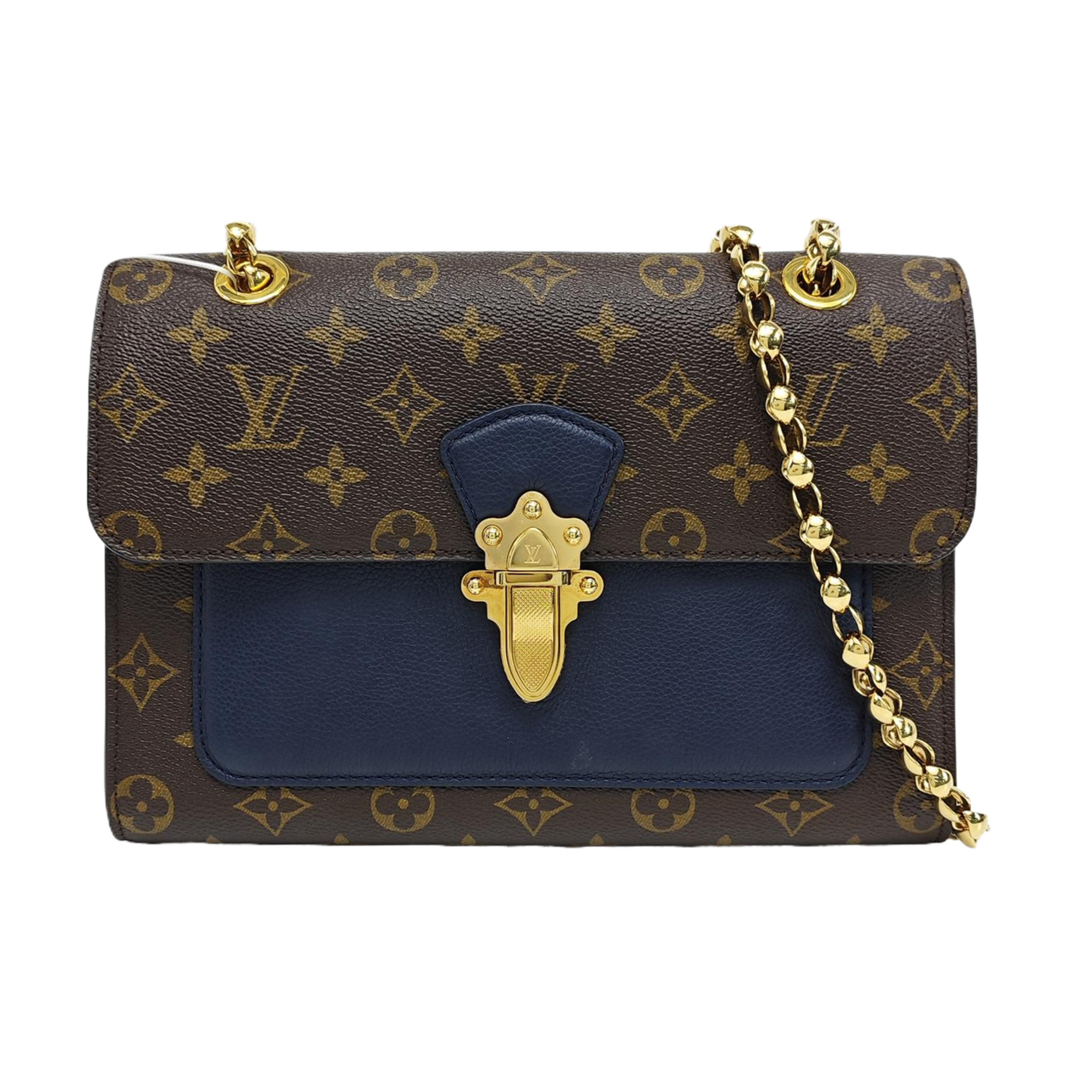 VICTOIRE Monogram Coated Canvas Brown