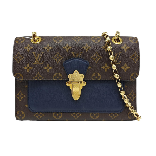 VICTOIRE Monogram Coated Canvas Brown