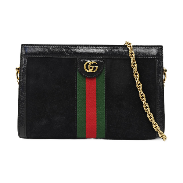 Ophidia Small Suede Black