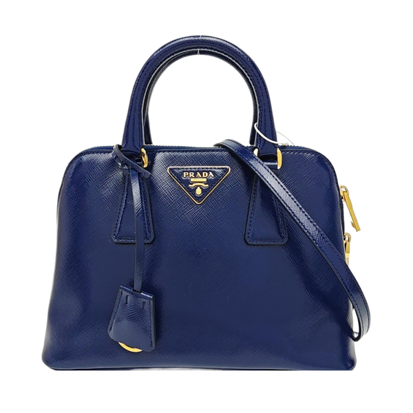 Galleria Small Patent Leather Blue