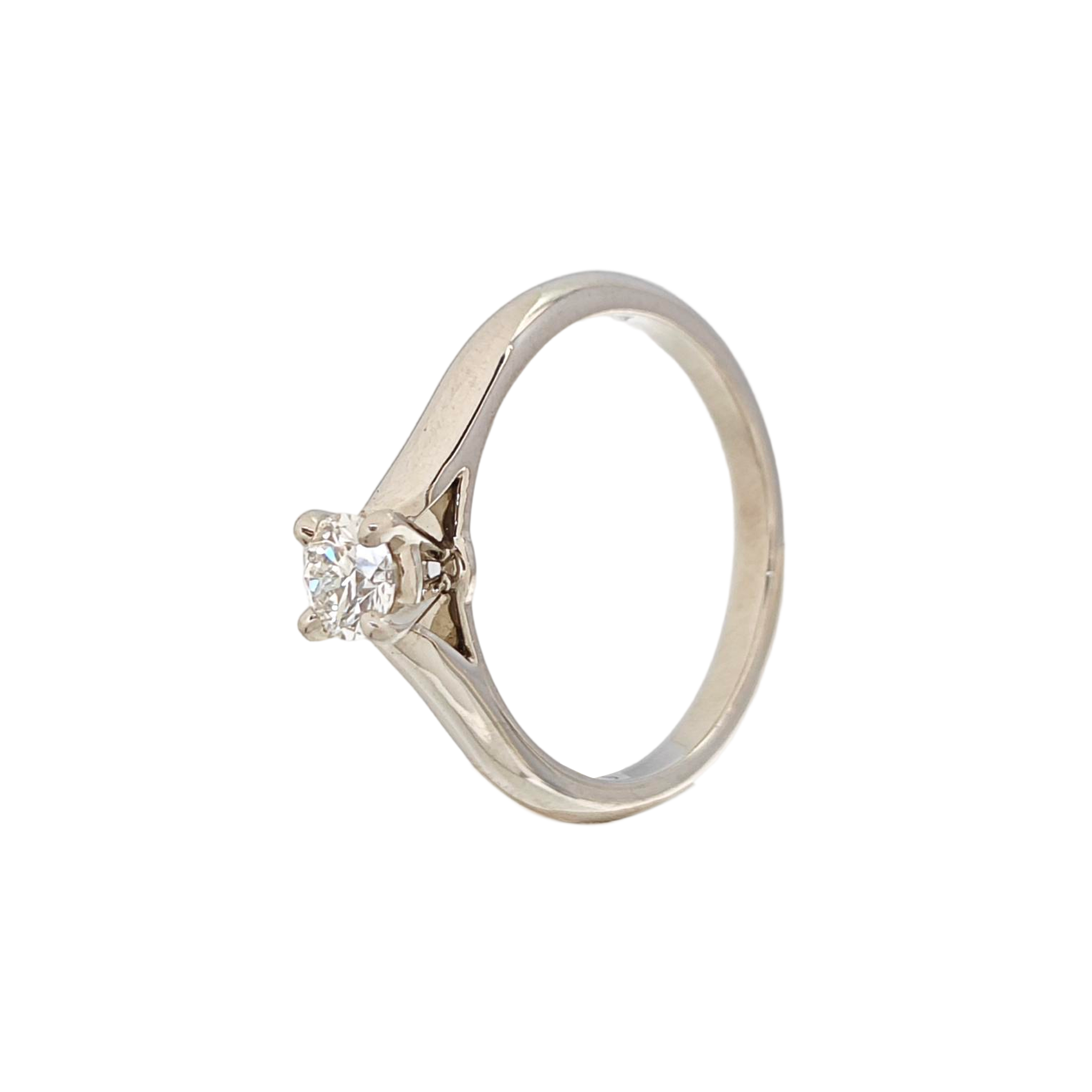 Platinum 950 Silver Ring EU 49