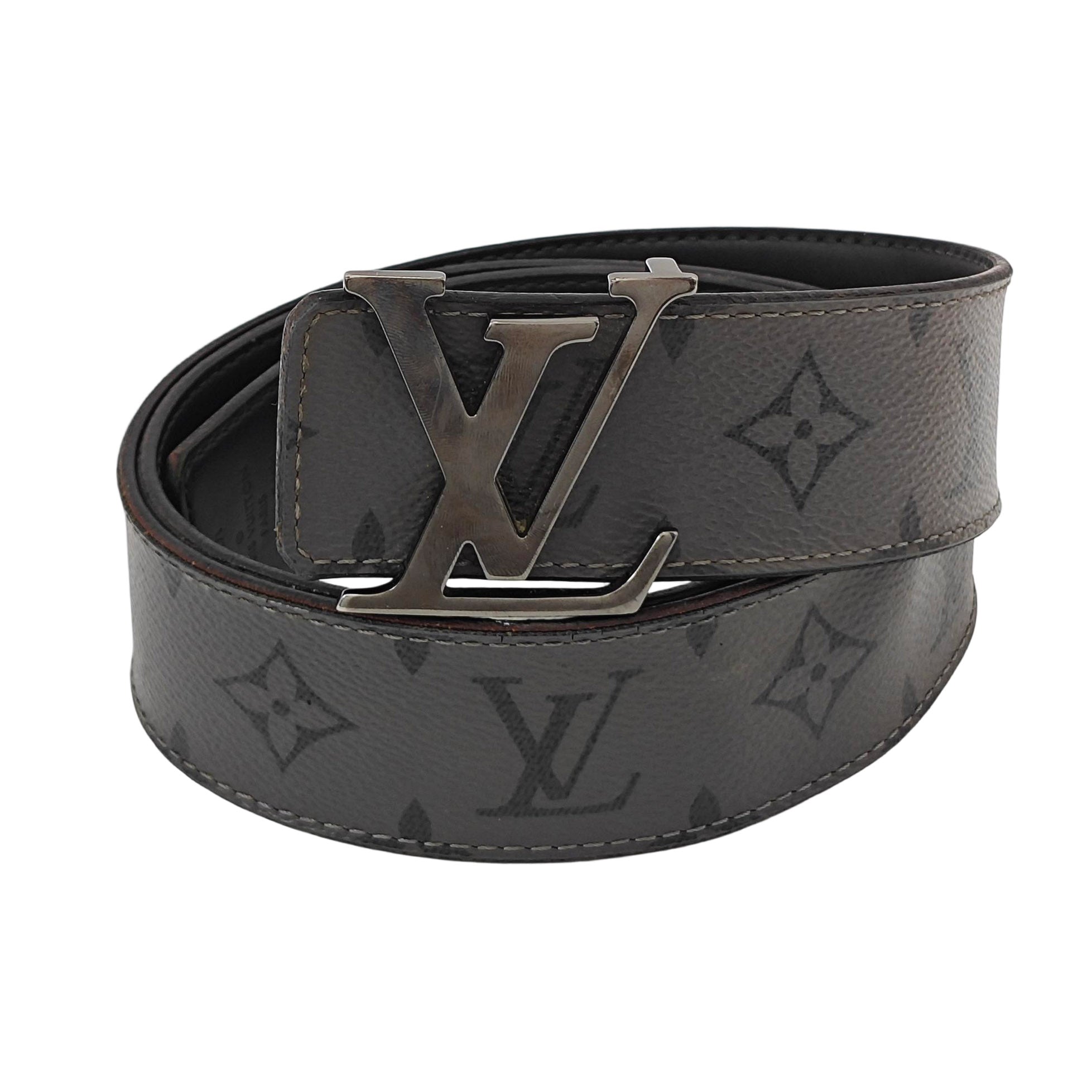 Leather Belt Gray