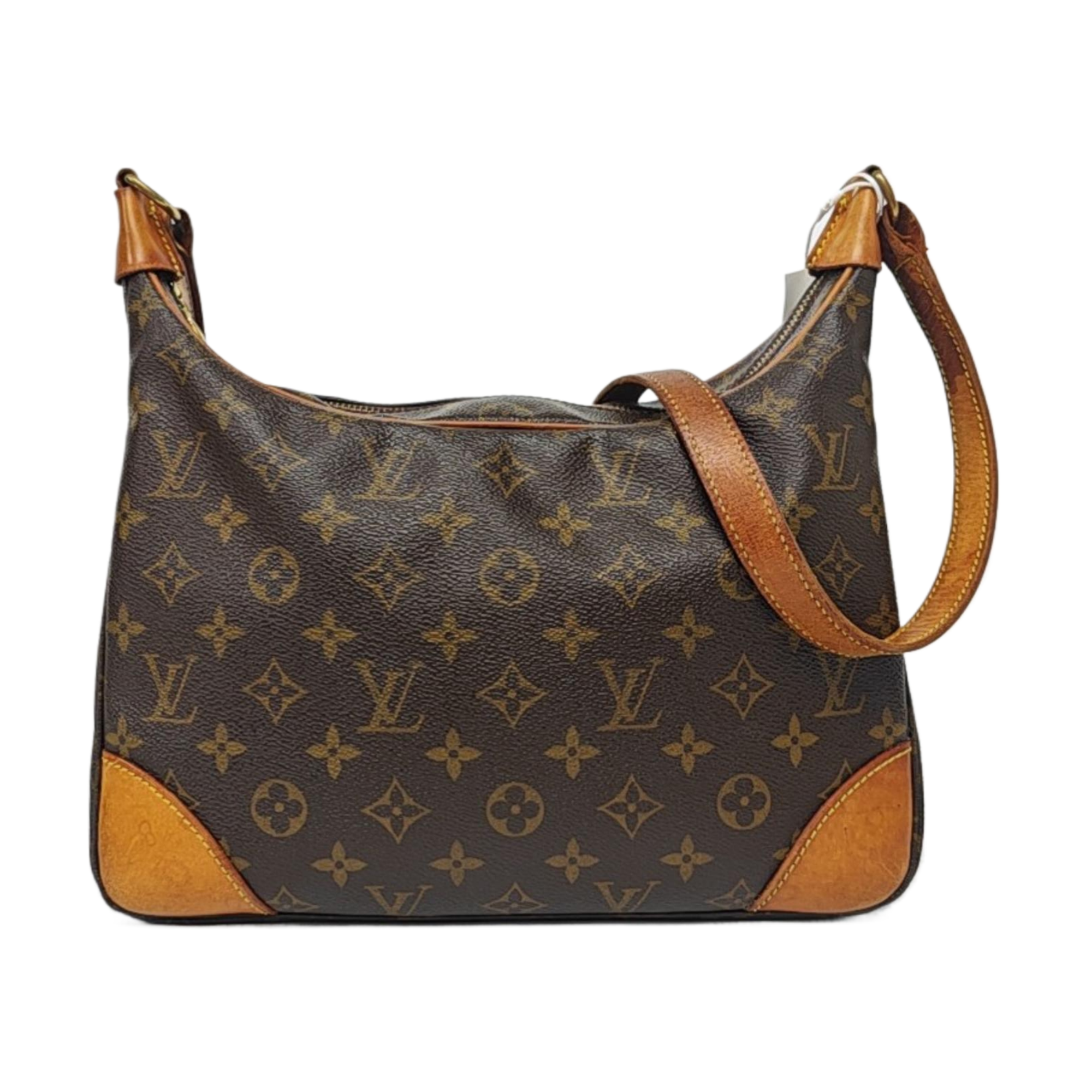 BOULOGNE Monogram Coated Canvas Brown