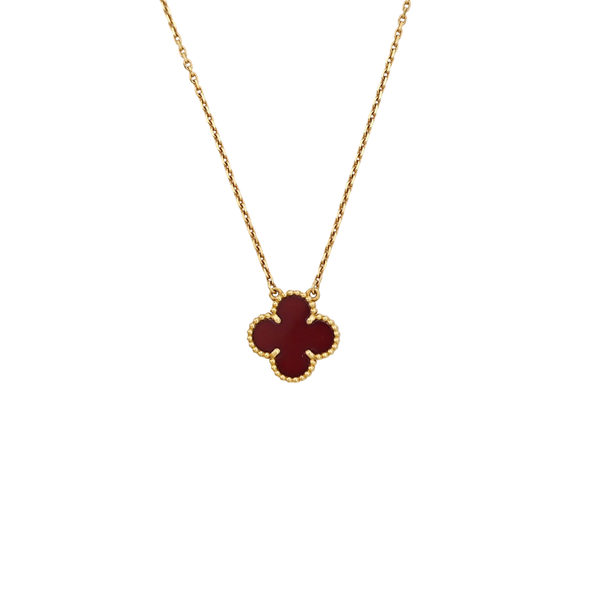 Vintage Alhambra 18k Gold Necklace