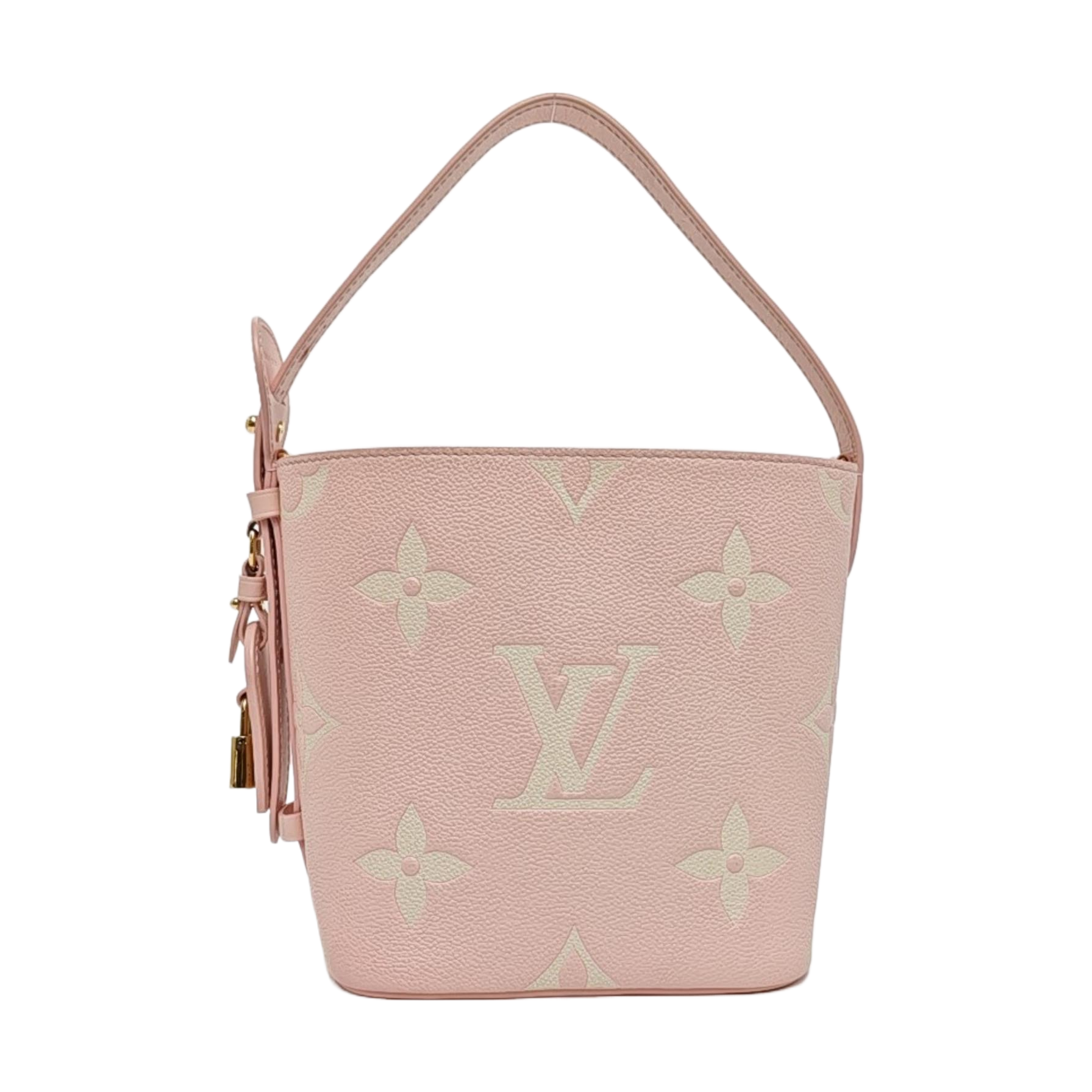 ALL IN BB Monogram Calfskin Pink