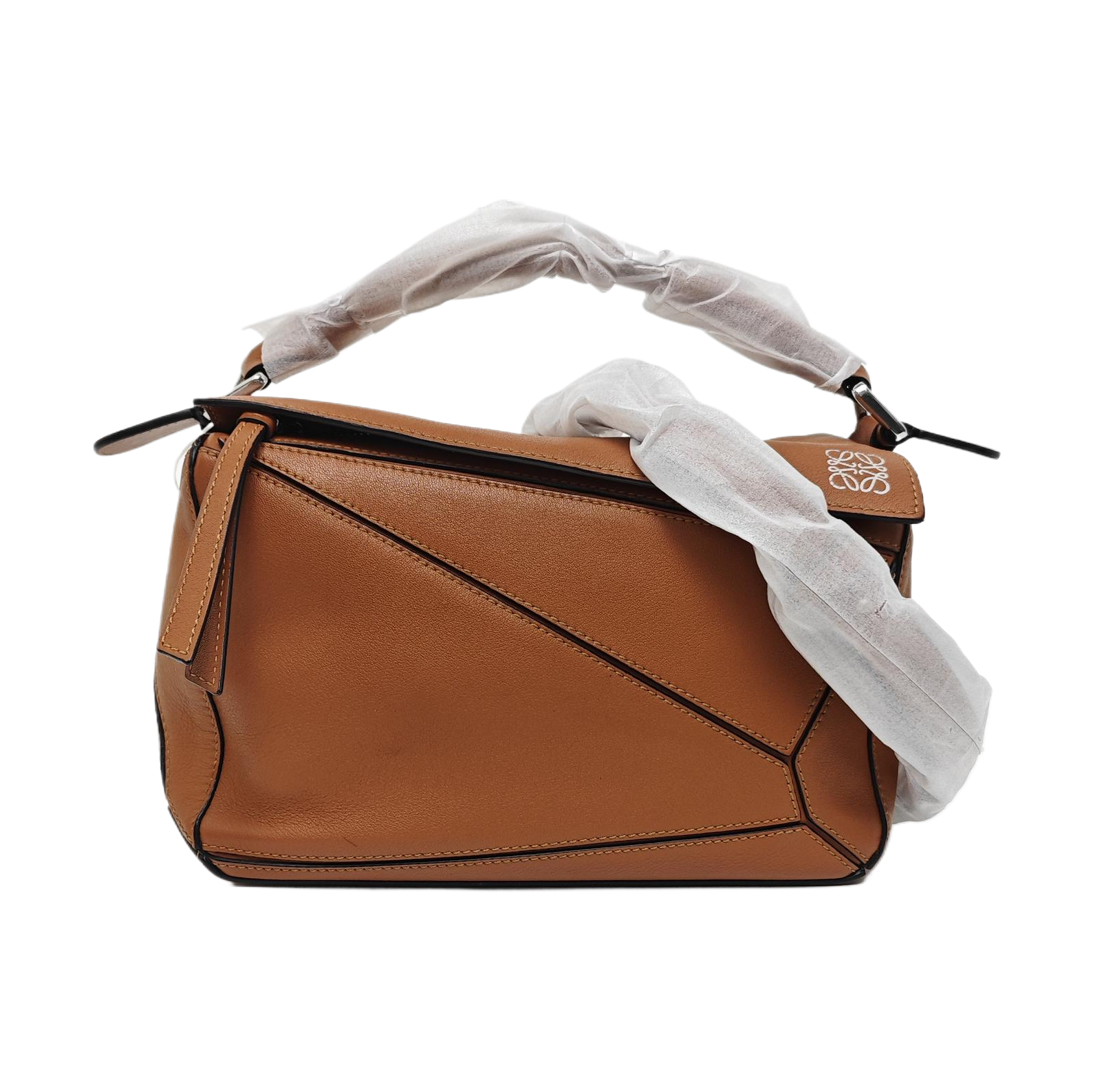 Puzzle Small Calfskin Brown