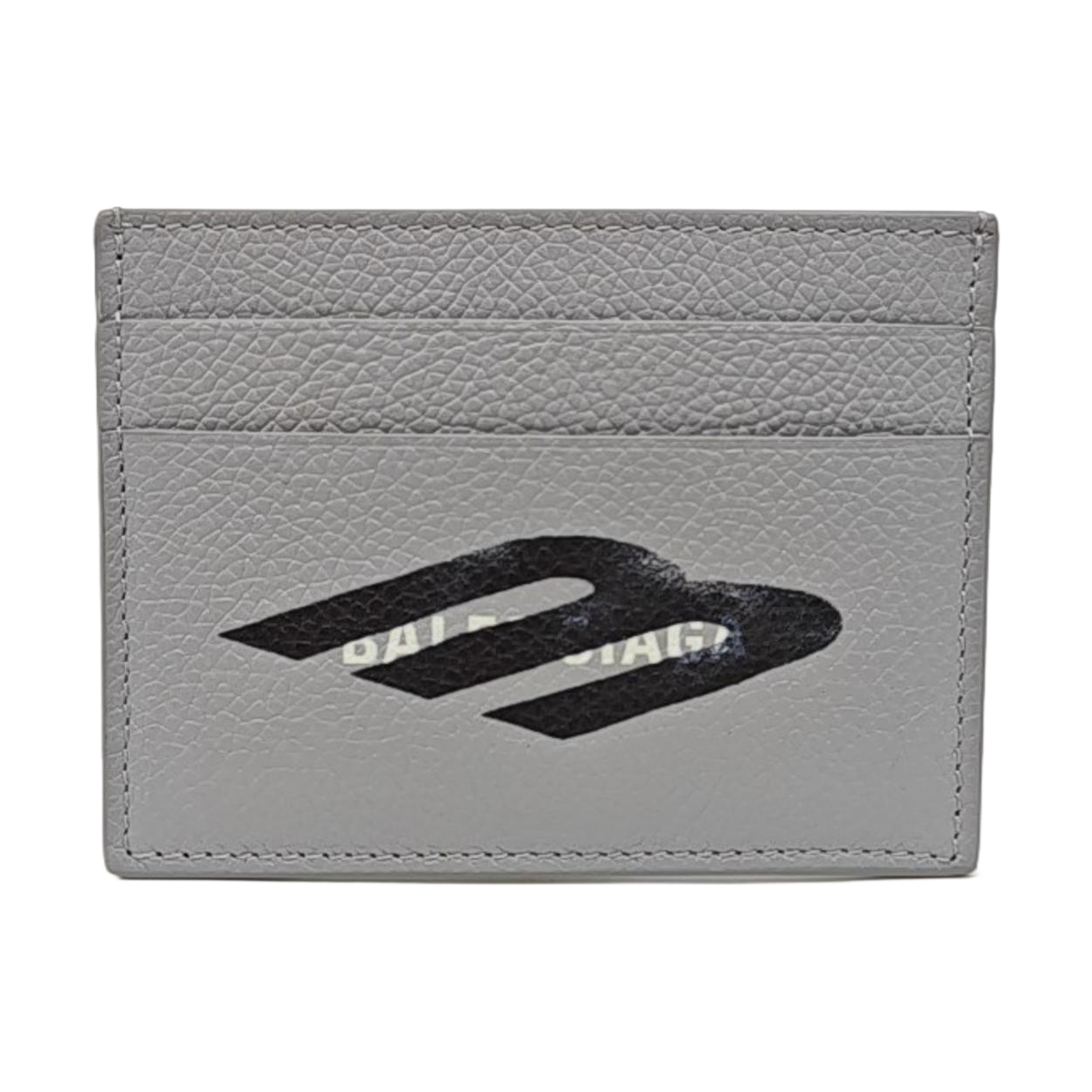 Cash Calfskin Gray Card Holder